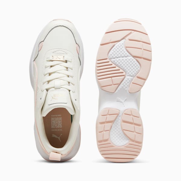 ウィメンズ シリア モード リュックス スニーカー, Warm White-Island Pink-PUMA White, extralarge-JPN