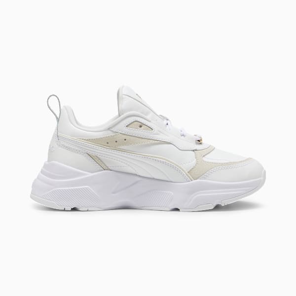 Cassia Lux Sneakers Unisex, PUMA White-Alpine Snow-PUMA Gold, extralarge-GBR