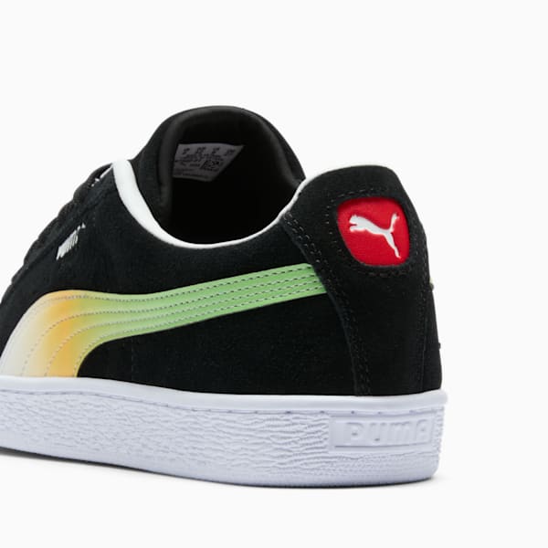 PUMA x 2K Suede Men's Sneakers, PUMA Black-Sun Stream-PUMA White, extralarge