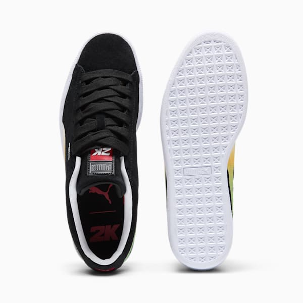 Sneaker PUMA x 2K Suede pour homme, PUMA Black-Sun Stream-PUMA White, extralarge