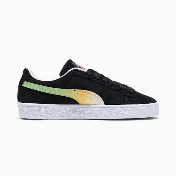 PUMA x 2K Suede Big Kids' Sneakers, PUMA Black-Sun Stream-PUMA White, extralarge