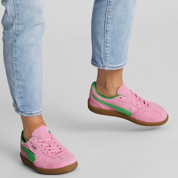 Palermo Special Women's Sneakers, Pink Delight-PUMA Green-Gum, extralarge