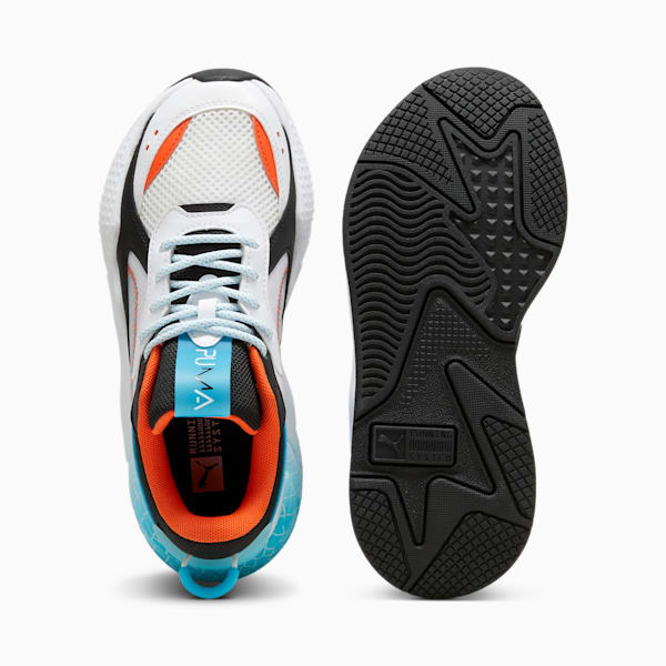 Tenis Adolescente RS-X Artificial Friends, PUMA White-Bright Aqua, extralarge