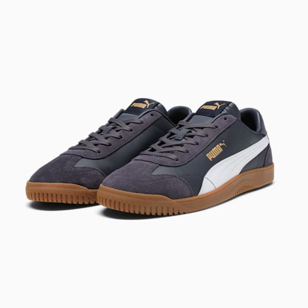 PUMA Club 5v5 Suede Men's Sneakers, New Navy-PUMA White, extralarge