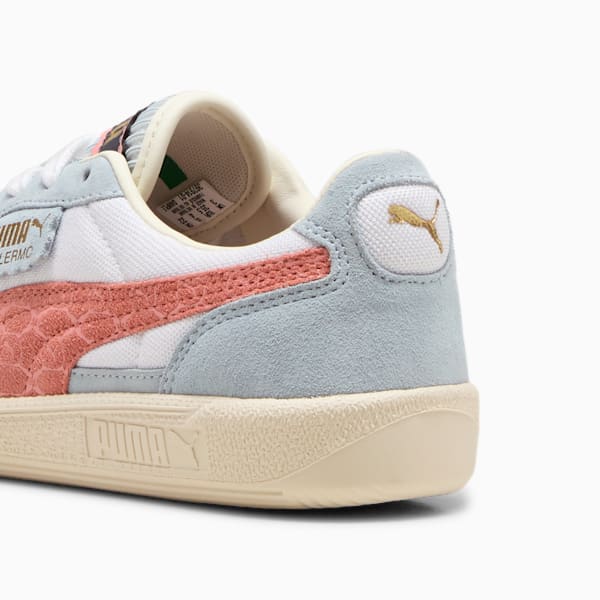 Palermo Offside Big Kids' Sneakers, PUMA White-Frosted Dew-Deeva Peach, extralarge