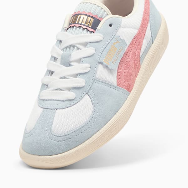 Palermo Offside Big Kids' Sneakers, PUMA White-Frosted Dew-Deeva Peach, extralarge