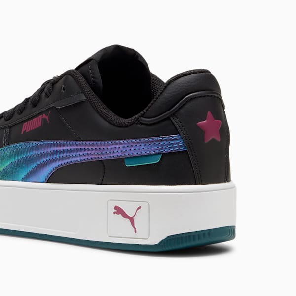 Sneakers Carina Street Bouncy Sky Enfant et adolescent, PUMA Black-Magenta Gleam, extralarge
