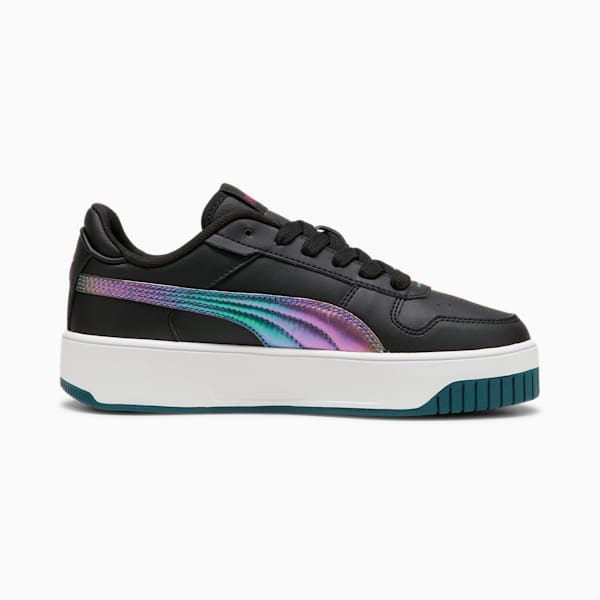 Sneakers Carina Street Bouncy Sky Enfant et adolescent, PUMA Black-Magenta Gleam, extralarge