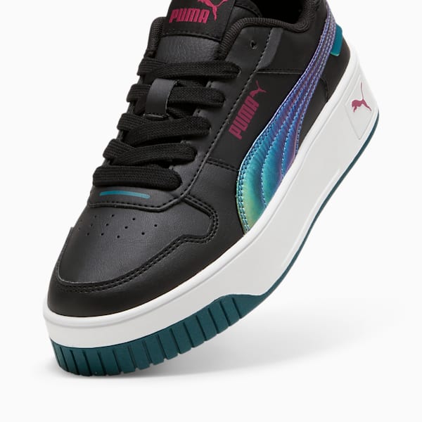 Carina Street Bouncy Sky Sneakers Youth, PUMA Black-Magenta Gleam, extralarge