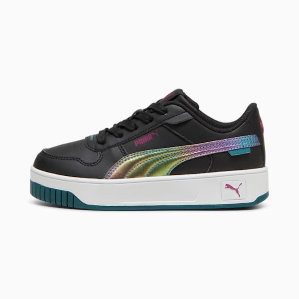Carina Street Bouncy Sky Little Kids' Sneakers, PUMA Black-Magenta Gleam, extralarge