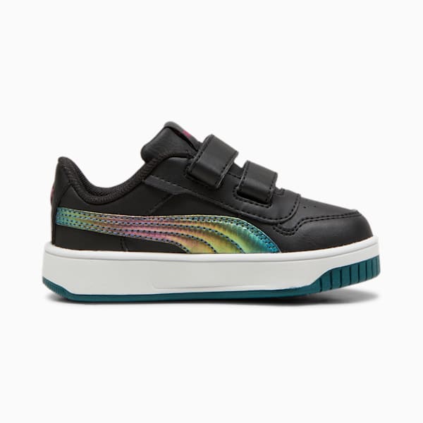 Carina Street Bouncy Sky V Toddlers' Sneakers, PUMA Black-Magenta Gleam, extralarge