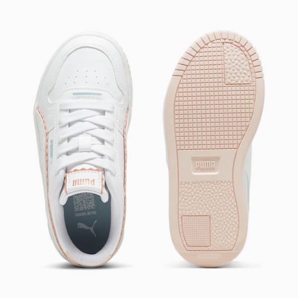 Zapatillas Carina Street Off Side para niños, PUMA White-Island Pink-Frosted Dew, extralarge