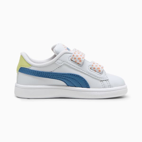 Smash 3.0 PUMA FC Toddlers' Sneakers, Silver Mist-Blue Horizon-PUMA White, extralarge