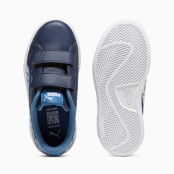 Smash 3.0 Icy Monster Little Kids' Sneakers, Club Navy-PUMA White-Blue Horizon, extralarge