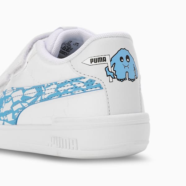 Multiflex Icy Monster Kid's Sneakers, PUMA White-Team Light Blue, extralarge-IND