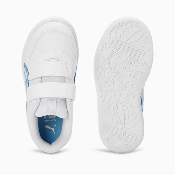 Multiflex Icy Monster Kid's Sneakers, PUMA White-Team Light Blue, extralarge-IND
