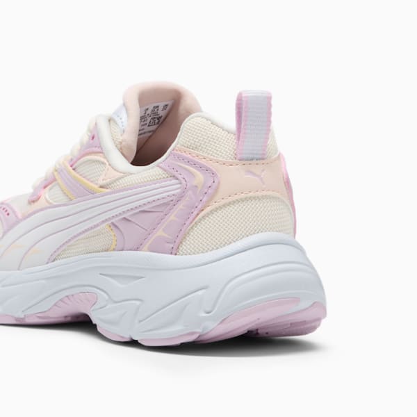 Chaussures de sport PUMA Morphic Metamorphasis, enfant et adolescent, Frosted Ivory-Pearl Pink-Silver Mist, extralarge