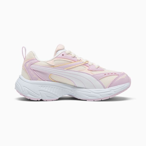 Chaussures de sport PUMA Morphic Metamorphasis, enfant et adolescent, Frosted Ivory-Pearl Pink-Silver Mist, extralarge