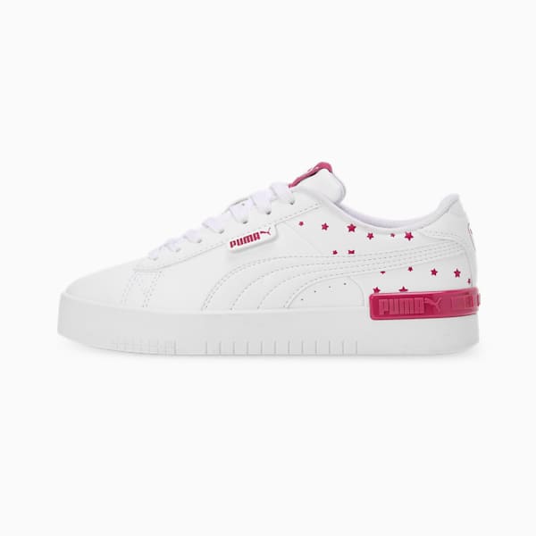 Jada Stars Youth Sneakers, PUMA White-Magenta Gleam, extralarge-IND