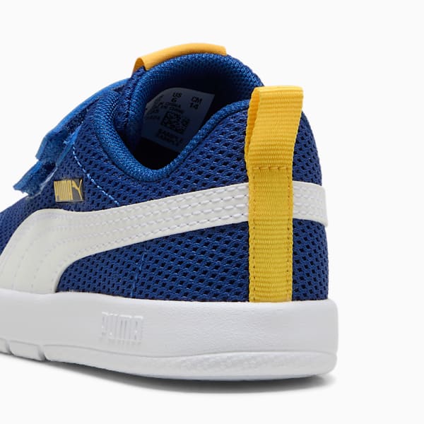ベビー コートフレックス V3 メッシュ スニーカー 12-16cm, Clyde Royal-PUMA White-Sunny Yellow, extralarge-JPN