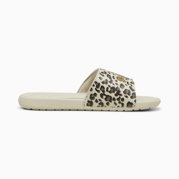 Cool Cat 2.0 Animal Big Kids' Slides, Desert Dust-Gold-Haute Coffee, extralarge
