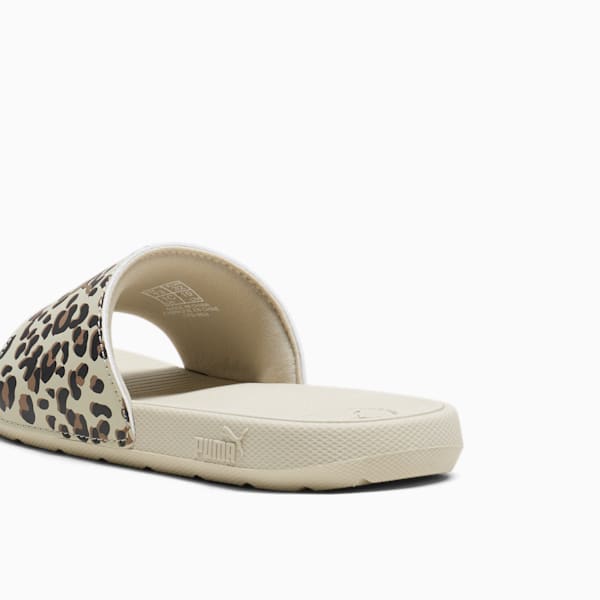 Cool Cat 2.0 Animal Little Kids' Slides, Desert Dust-Gold-Haute Coffee, extralarge