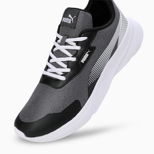 Voltige Men's Sneakers, Cool Dark Gray-PUMA Black-Feather Gray, extralarge-IND