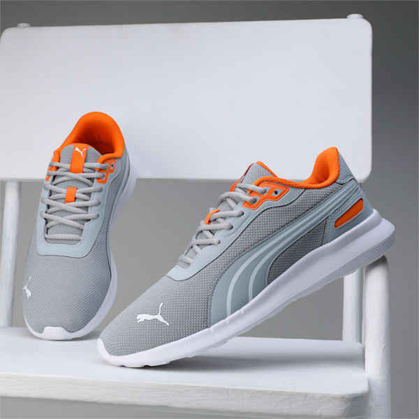 Neofuse Men's Sneakers, Cool Mid Gray-PUMA White-Pumpkin Pie, extralarge-IND