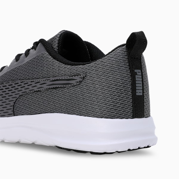 Milescend Men's Sneakers, Cool Dark Gray-PUMA Black-PUMA White, extralarge-IND