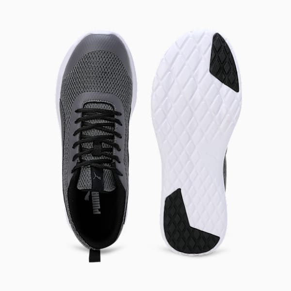 Milescend Men's Sneakers, Cool Dark Gray-PUMA Black-PUMA White, extralarge-IND