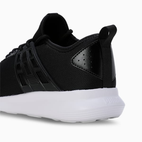 Sprinter Men's Sneakers, PUMA Black-PUMA White-Yellow Burst, extralarge-IND