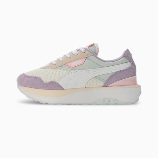 Cruise Rider Silk Road Women's Sneakers, Dewdrop-PUMA White-Vivid Violet, extralarge-IND