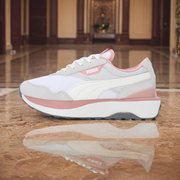 Cruise Rider Silk Road Women's Sneakers, Feather Gray-Frosted Ivory-Warm White, extralarge-IND
