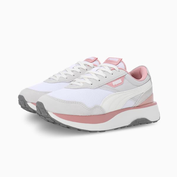 Cruise Rider Silk Road Women's Sneakers, Feather Gray-Frosted Ivory-Warm White, extralarge-IND