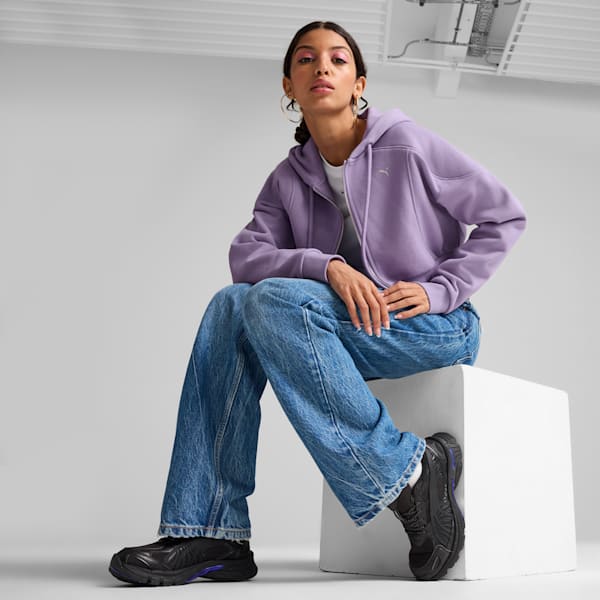 ウィメンズ ヴェリターナ ザ ハイウェイ スニーカー, PUMA Black-Lapis Lazuli, extralarge-JPN