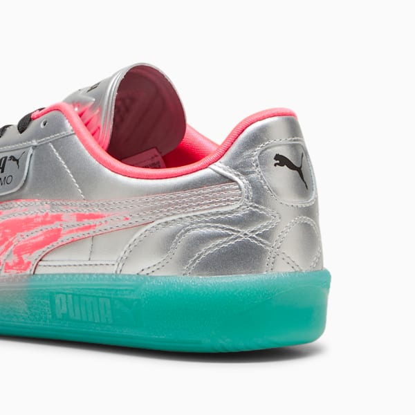 Tenis Palermo New Gen Footy, PUMA Silver-Sparkling Green, extralarge