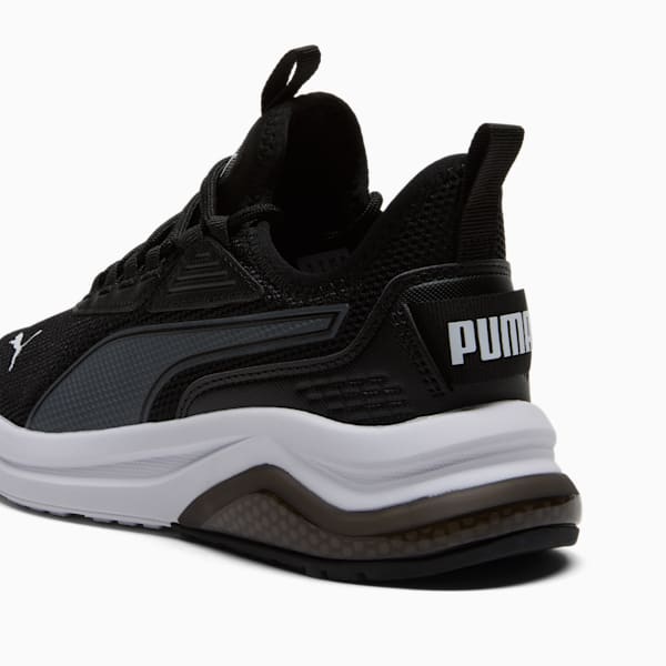 Tenis para niños grandes Amplifier, PUMA Black-Cool Dark Gray-PUMA White, extralarge