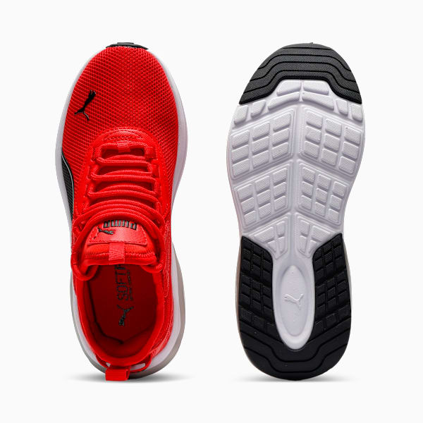 Amplifier Big Kids' Sneakers, For All Time Red-PUMA Black-PUMA Silver, extralarge