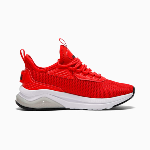 Tenis para niños grandes Amplifier, For All Time Red-PUMA Black-PUMA Silver, extralarge