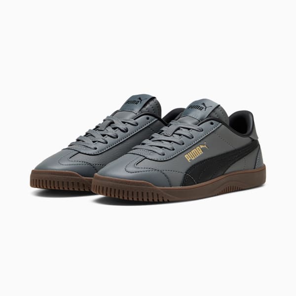 Sneaker PUMA Club 5v5 pour enfant et adolescent, Cool Dark Gray-PUMA Black-PUMA Gold, extralarge