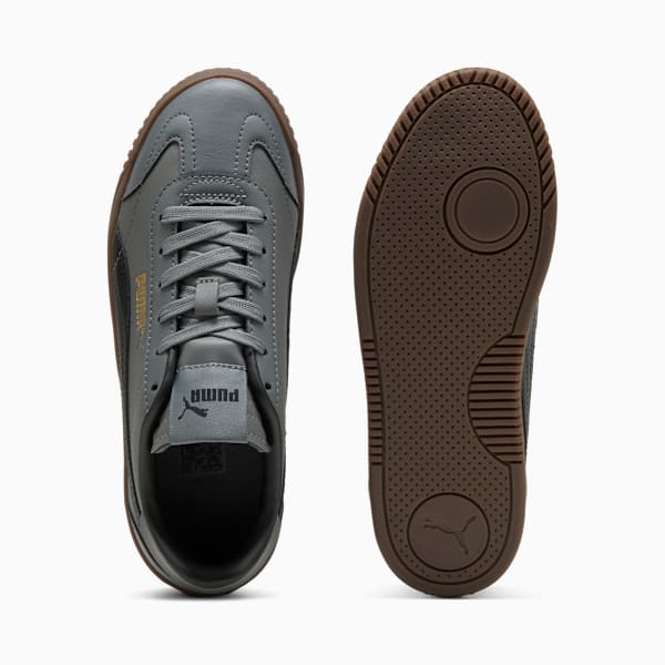 Sneaker PUMA Club 5v5 pour enfant et adolescent, Cool Dark Gray-PUMA Black-PUMA Gold, extralarge