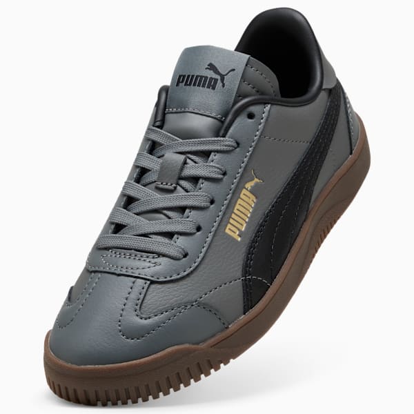 Sneaker PUMA Club 5v5 pour enfant et adolescent, Cool Dark Gray-PUMA Black-PUMA Gold, extralarge