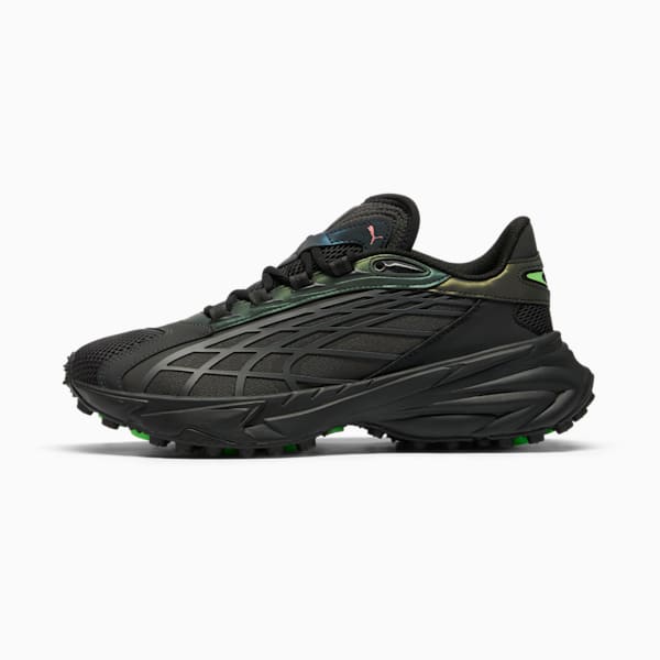 Spirex Casestudy Men's Sneakers, Flat Dark Gray-PUMA Black-Fluro Green Pes, extralarge