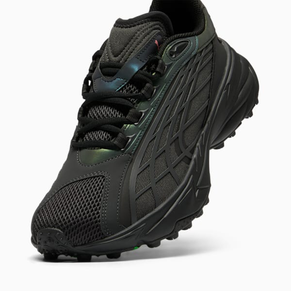 Spirex Casestudy Men's Sneakers, Flat Dark Gray-PUMA Black-Fluro Green Pes, extralarge