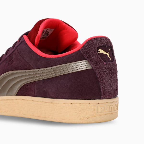 PLAY LOUD Suede Sneakers, Midnight Plum-Chamomile, extralarge-IND