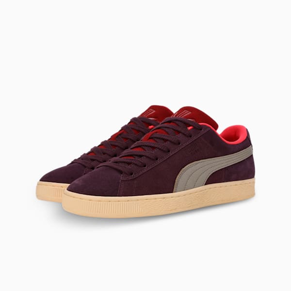 PLAY LOUD Suede Sneakers, Midnight Plum-Chamomile, extralarge-IND