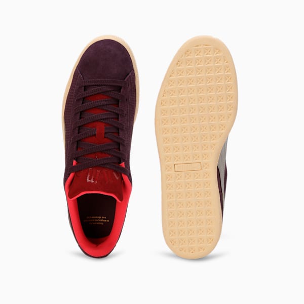 PLAY LOUD Suede Sneakers, Midnight Plum-Chamomile, extralarge-IND