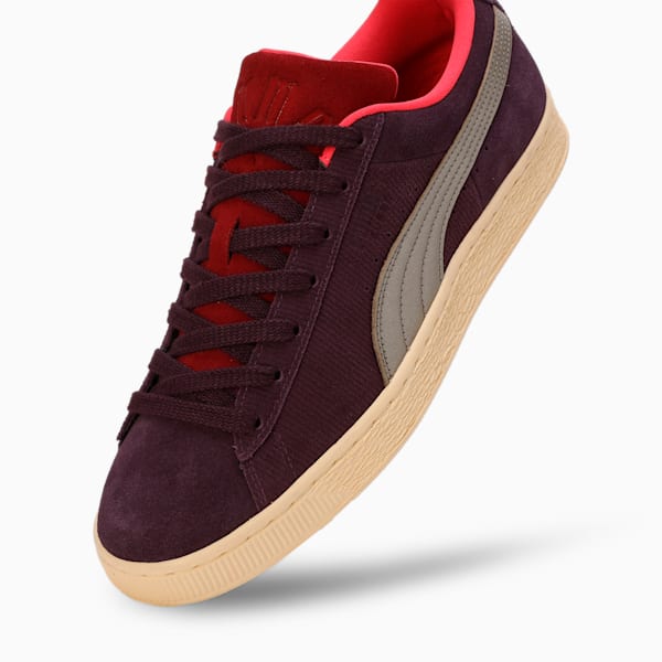 PLAY LOUD Suede Sneakers, Midnight Plum-Chamomile, extralarge-IND