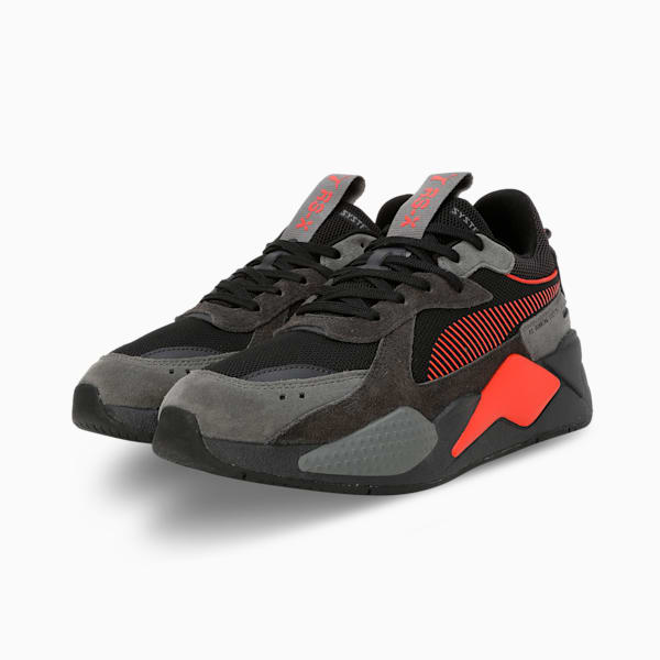 RS-X Heritage Sneakers, PUMA Black-Redmazing, extralarge-IND