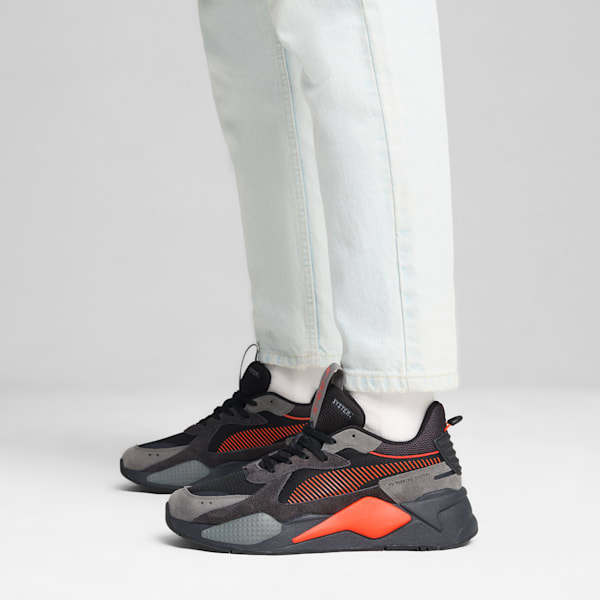 RS-X Heritage Sneakers, PUMA Black-Redmazing, extralarge